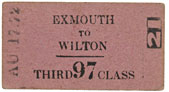 Rail Ticket, Lot 832, in Paddington Ticket Auction